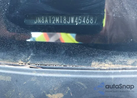 2018 Nissan Rogue Sv из США, поврежденный, VIN JN8AT2MT8JW454687